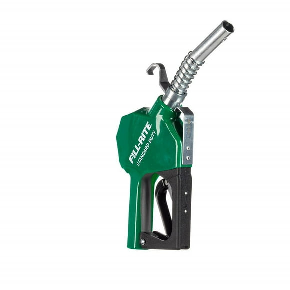 Fill-Rite SDN075GAN ¾" 3 to 15 GPM Automatic Standard Duty Fuel Transfer Nozzle, Green - for Gasoline, Diesel, Biodiesel up to B20, E15 & Kerosene