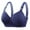 Blue, variant on Wireless Seamless Bras for Women - Comfortable Push up Bras Sports Bras & Lace Bandeau Bras Plus Size Bra