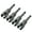 4 pack, variant on PowerWing Nut Driver 1/4" Hex Shank Wing Nut Drill Bit Socket Wrenches Tool for Panel Nut Screw Eye Electric Screw Driver