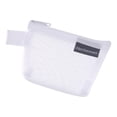 thumbnail image 4 of Bolsa de malla con cremallera, organizador de viaje cosmético, bolsa de almacenamiento de belleza para artículos de tocador Blanco jinwen Bolso de malla con cremallera, 4 of 8
