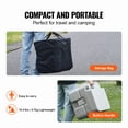 thumbnail image 4 of VEVOR Portable Camping Toilet,5.3 Gal Waste Tank & 3.2 Gal Flush Tank,Porta Potty with Carry Bag,Push-Button Pressurized Flush Commode, Leak-proof and Odourless Travel Toilet for Camping Car, 4 of 9