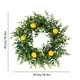 thumbnail image 3 of Plantas Verdes Artificiales de Eucalipto, Limones y Corona Falsa para Decoración Del Hogar y Restaurantes, 3 of 6