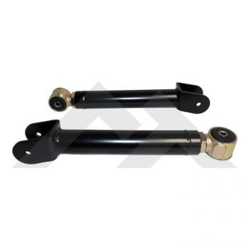 Crown Automotive Bras de Commande RT21062 hors Route; Tubulaire; Réglable; Enduit de Poudre; Noir; Acier; Lot de 2