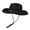Black, variant on Summer Panama Straw Hat for Women Men Outdoor Beach Holiday Sun Wide Brim Lightweight Breathable Comfortable Travel