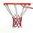 thumbnail image 4 of Replacement basketball net, thickened and durable, suitable for standard indoor and outdoor basketball hoops, all-weather whiplash protection - 12 rings, 4 of 9