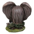thumbnail image 3 of Noble Guardian Safari Elephant Protecting Calf by Green Grasslands Statue 8" H, 3 of 7