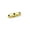 Green, variant on GOLD PLATED WHITE CZ BAND RING SZ. 7