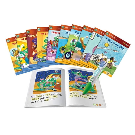 LeapFrog, LeapReader, Learn-to-Read 10-Book Bundle, Reading System