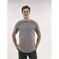 thumbnail image 2 of No Boundaries Men's & Big Men's Longline Curved Hem Elongated Tee Shirt, Sizes XS-5XL, 2 of 5