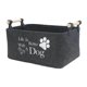 thumbnail image 1 of Caja de almacenamiento de juguetes para mascotas, cesta de almacenamiento de juguetes, asas de madera, cesta plegable de gran capacidad para cosas de gato, 1 of 9