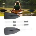 thumbnail image 3 of LOVIVER 2Pcs Kayak Paddle Detachable Portable Fittings Packable for Paddleboard Canoeing Black, 3 of 8