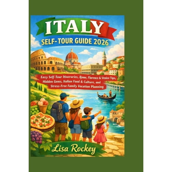 Italy Travel Guides 2026 Italy Self-tour Guide 2026: Easy Self-Tour Itineraries, Rome, Florence & Venice Tips, Hidden Gems, Italian Food &amp, Book 2, (Paperback)