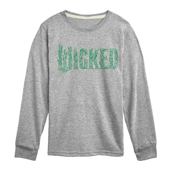 Wicked - Twisted Branch Logo - Youth Long Sleeve Graphic T-Shirt
