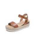 thumbnail image 1 of Sandalia DREAM PAIRS Plataforma Alpargata Cuña Marrón Talle 10, 1 of 7