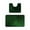 2PCS-Green, variant on Shichewer Modern Green Polyester Bath Rugs Set,16 x 19.68 in, Non Slip 2 Count