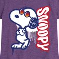 thumbnail image 3 of Peanuts - Graffiti Snoopy - Toddler And Youth Girls Short Sleeve Graphic T-Shirt, 3 of 6