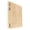 Log Color, variant on White, 35.4 * 23.6inch Single Swinging Door, Square Cafe Saloon Swing Door with 3 Hinges,1.37in Thick Solid Wood Partition Door for Hallway Kitchen Bar Pub Shop