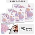 thumbnail image 2 of Dish Drying Mat Absorbent Dish Drainer Kitchen Counter 23.6x19.7inch Dish Drying Pad for Countertops Sinks Draining Racks Pastel Colors Unicorn, 2 of 9