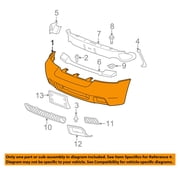 For 06-09 Chevy Trailblazer SS Front Bumper Cover Assembly Primed GM1000839