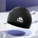 thumbnail image 1 of Gorro de natación Kappa para hombre y mujer, profesional, impermeable, de silicona, de pelo largo, especial para adultos, con protección auditiva, 1 of 4