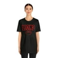 thumbnail image 3 of Unisex Jersey Short Sleeve Tee Lions Football Red Tshirt, 3 of 12