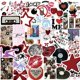 thumbnail image 1 of Pegatinas Lydosoco Aesthetic Downtown Girls, 50 unidades, impermeables, 1 of 7