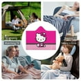 thumbnail image 6 of Hello Kitty Hooded Blanket Poncho, Wearable Hooded Blanket Cozy Soft Warm Plush Fleece Blanket for Adult Women Men 40x50, 6 of 6