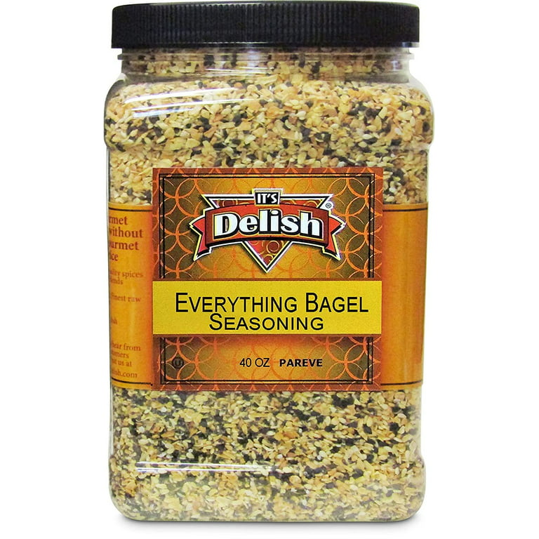Everything But The Bagel Seasoning by Zesty Z (4oz Shaker - 2pk) - A  Mediterranean Twist on Your Favorite Mix to Spice Up Bagels, Toast, Eggs