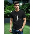 thumbnail image 2 of Born To Fly Astronaut Tee Men's -Image by Shutterstock, 2 of 4