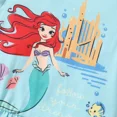 thumbnail image 2 of Disney Princess Girls Ruffled Graphic Tee Stripped Leggings Shorts 2 Pieces Summer Outfits Set Sizes 2-6, 2 of 5