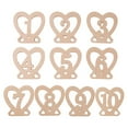 thumbnail image 2 of Siruishop 10 Pieces Wood Table Numbers Decorative for Catering Centerpiece Anniversary, 2 of 8