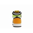 thumbnail image 4 of Jordan Kid's 1 Retro High White Black Volt University Gold Shoes, from StockX, 4 of 5