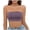Purple, variant on Wdgfv Womens Wireless Strapless Bandeau Bra Bralettes Seamless No Padded Tube Top Bra Purple L