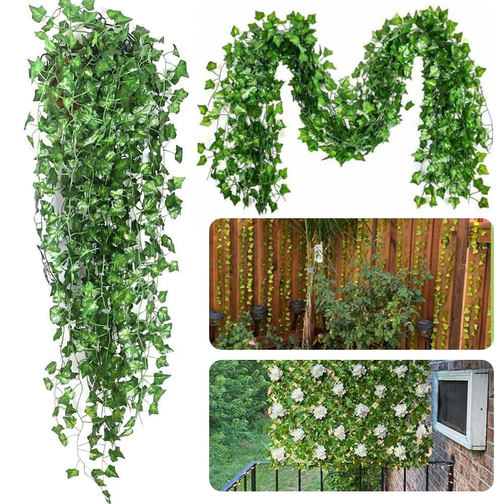 16 Feet Natural Vine Ivy Dry Christmas Wedding Wreath Home Wall DIY Party Decor 