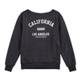 thumbnail image 5 of Arlun Women's off the Shoulder Sweatshirts Letter Graphic Oversized Long Sleeve Pullover Tops Loose Fit Soft Comfortable Casual Fashion Streetwear Fall Outfit 2026 1-Black XL, 5 of 5