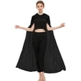 thumbnail image 4 of 90cm Disfraz unisex con capa y bata con capucha de cuerpo entero, 4 of 5