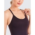 thumbnail image 3 of Musculosa CRZ YOGA sin costuras con espalda nadadora y sostén incorporado Ciruela XS, 3 of 7