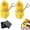 Duck, variant on Lizard Keychain Sound Button Stress Relief Toy Fun Rechargeable Animal Sounds & Light for Anxiety 5pcs