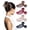 Big Red+Coffee+Khaki+Black, variant on AWAYTR 4 Pack 11CM Bow Claw Clips for Women, Large Strong Hold Hair Clips, Non-slip PC Claw Clips for Thick & Long Hair, Cute Hair Accessories