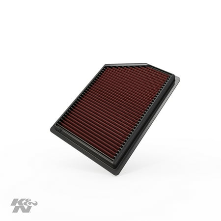 K&N Engine Air Filter: High Performance  Premium  Washable  Replacement Filter: 2014-2018 Jeep Cherokee L4/V6  33-5009