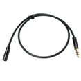 HMPEAIIY 3.5mm Jack AUX Audio Male To Female Extension 3.5mm Audio