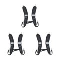 thumbnail image 1 of pitrice 1/2/3 Shoulder Strap Replaced Part Backpack Cord Fine Workmanship Handily Install Load-bearing Buckle Adjustable Sack Lanyard Black 3PCS, 1 of 6