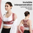 thumbnail image 2 of Hunchback Corrector Posture Correction Belt Adult Female Invisible Correction Posture Scoliosis Straight Back Sitting Posture Artifact, 2 of 9
