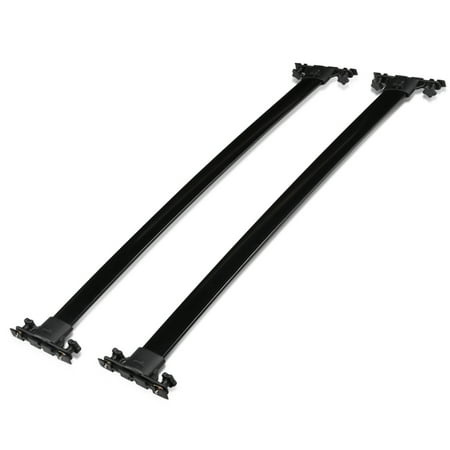 Highlander Roof Rack - For 2001-2007 Toyota Highlander OE Style Aluminum Top Rail Roof Rack Cross Bar Cargo Carrier
