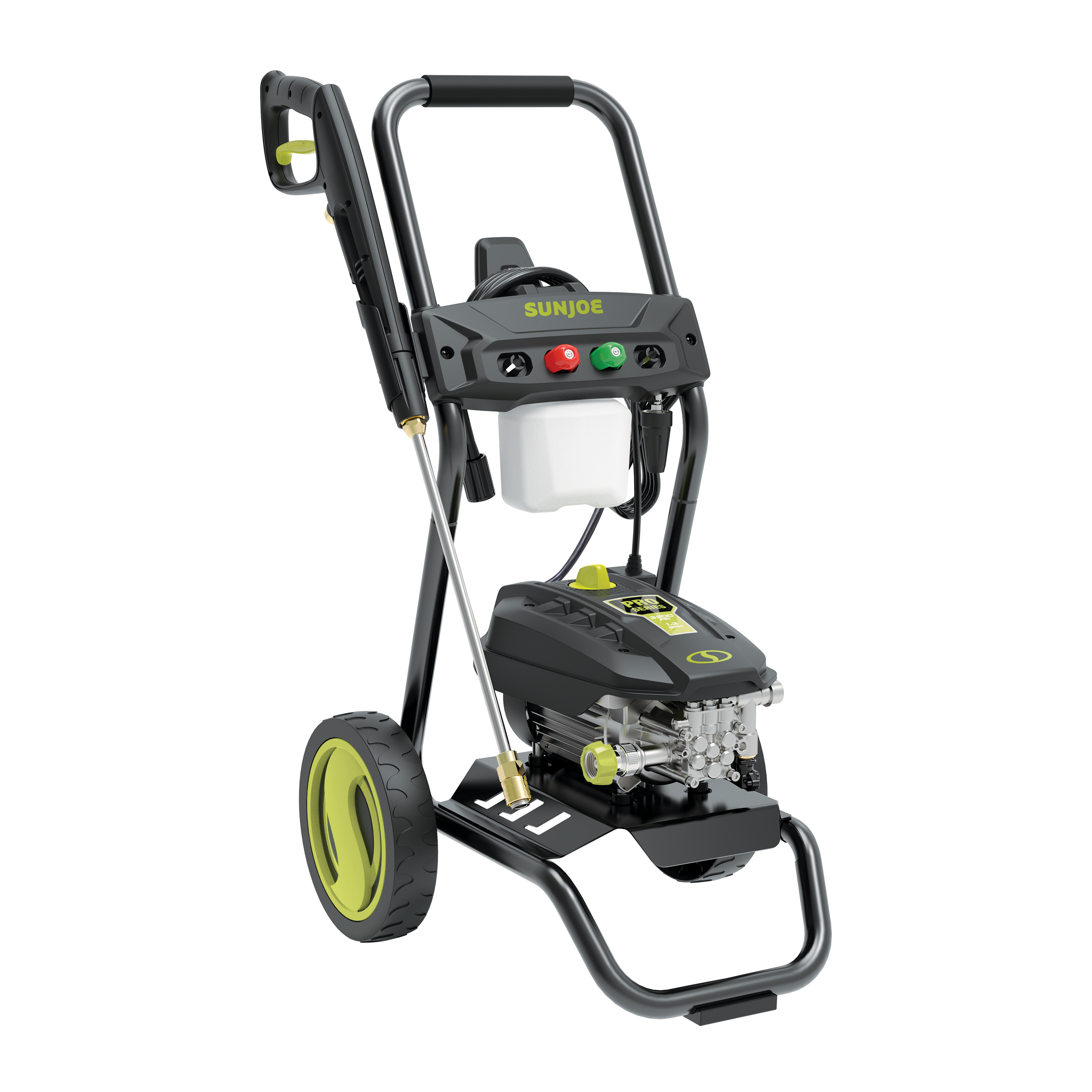 Sun Joe SPX8000-PRO High-Performance Brushless Induction Electric Pressure Washer W/ Steel Reinforced Hose, Quick Connect + Turbo Nozzles, & Metal Lance - image 4 of 10
