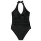 thumbnail image 4 of Traje de baño sexy de una pieza para mujer Traje de baño de dama con cordones Halter sin espalda de verano JShteea El nuevo, 4 of 6