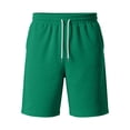thumbnail image 4 of Trgacdwlo S-5XL Big and Tall Men's Beach Shorts Elastic Waist Casual Shorts for Men with Pocket Gym Shorts Men Outdoor Golf Fishing Green 5XL, 4 of 6