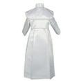 thumbnail image 3 of Baby Boy Infant Toddler Christening Baptism Mary Maria Stole White Gown 0-30M, 3 of 4