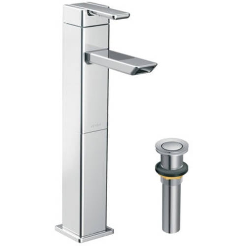 Moen Kl90ds6711cr 90 Degree SingleHandle Vessel Lavatory Faucet