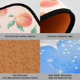 thumbnail image 2 of 2-Piece Kitchen Mat Set Non Slip Washable Floor Mats Decorative Rugs for Kitchen Sink Laundry Pale Pink Peach's Pattern, 2 of 7